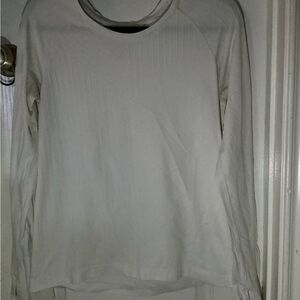 Hummel Textured White Top